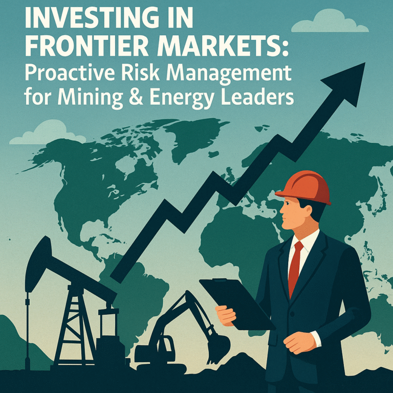 Proactive risk management in frontier markets